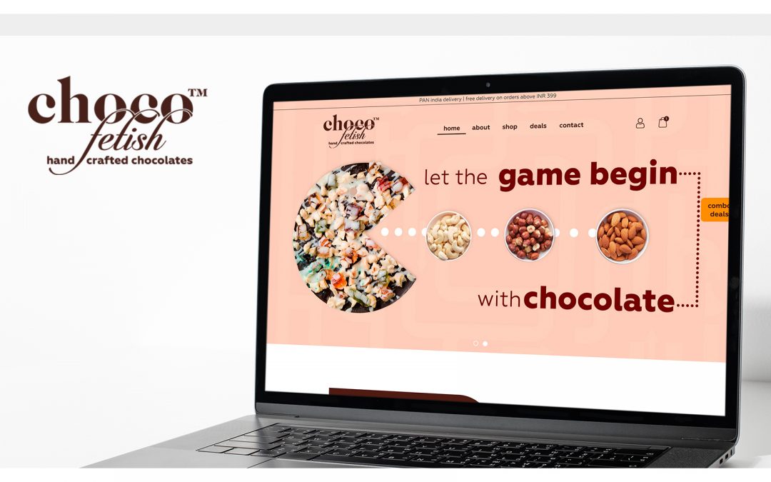 Choco Fetish Chocolates  – Ecommerce Website UI/UX Design